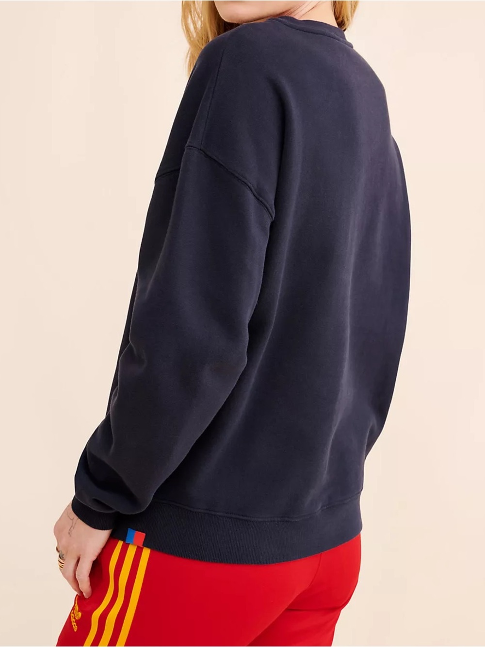 Kule The Oversized Hello New York Crewneck Sweatshirt Size XL - Picture 2 of 11